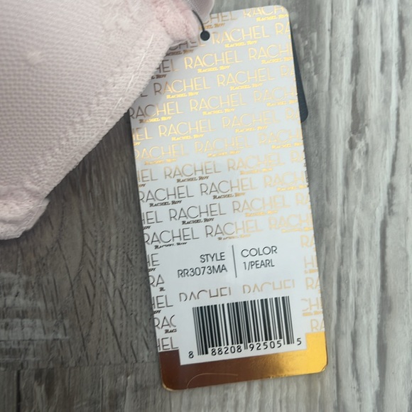 NWT Rachel Roy Light Pink Sheer Lace Lingerie Nightwear - Picture 5 of 7